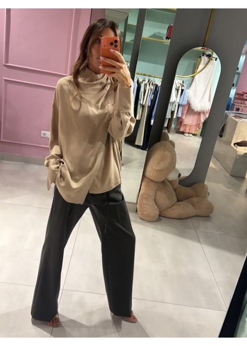 Camicia drappeggiata