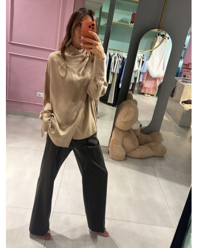 Camicia drappeggiata