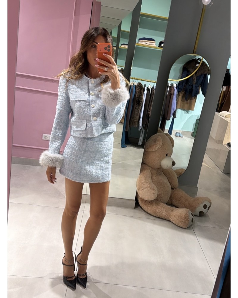 Completo in tweed
