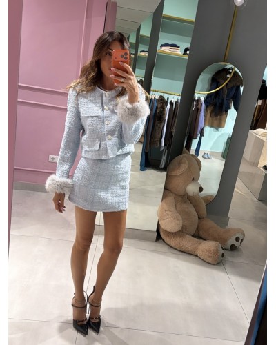 Completo in tweed