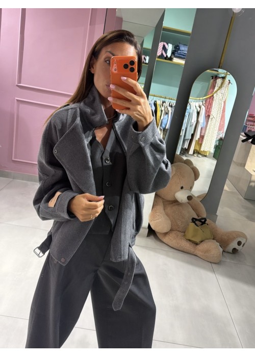 Chiodo lana e cashmere