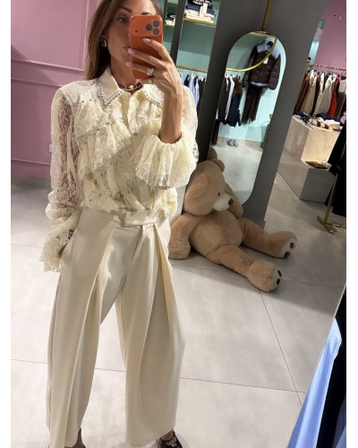 Pantalone con pinces