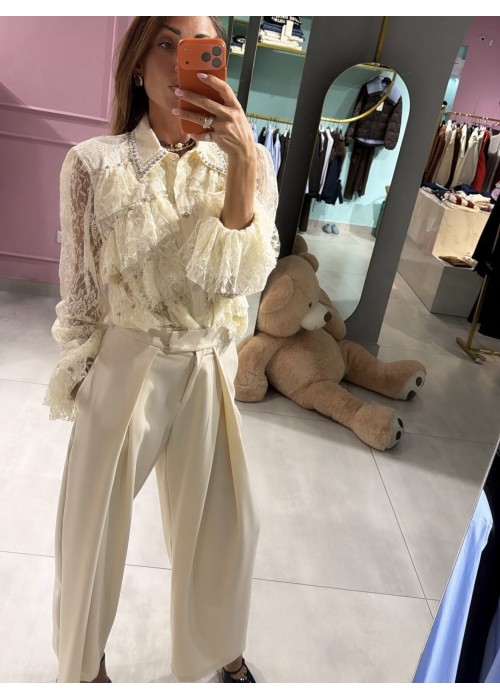 Camicia in pizzo