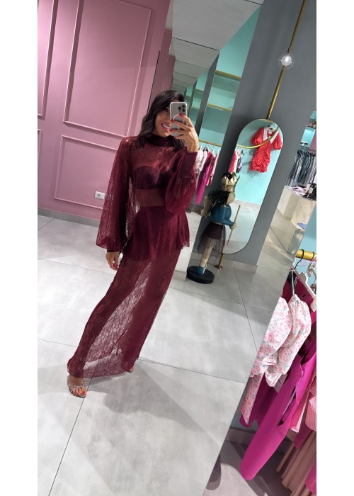 Blusa in pizzo