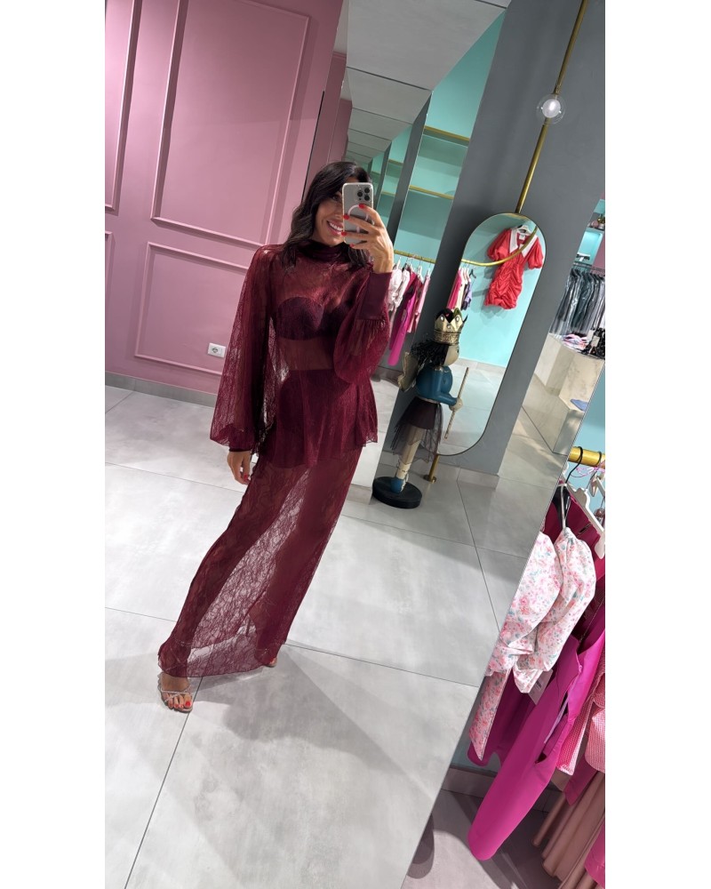 Blusa in pizzo