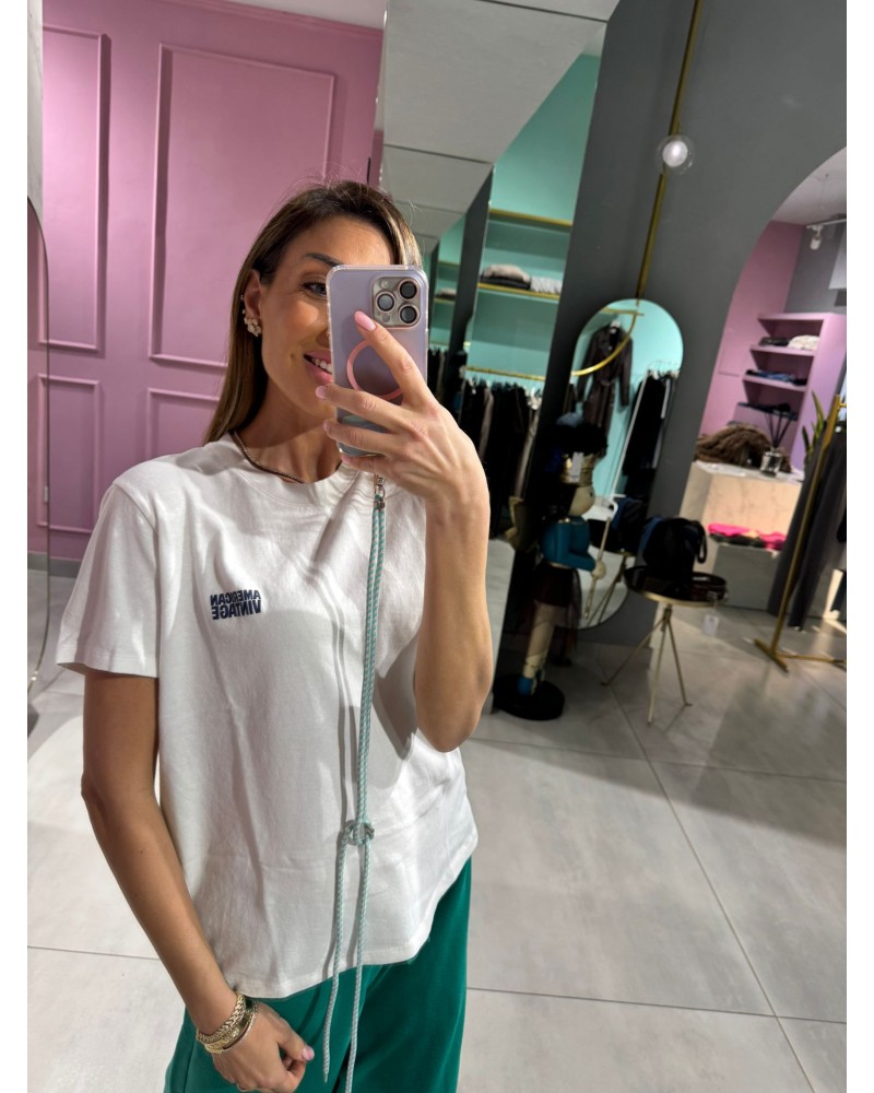 T-shirt basic con logo