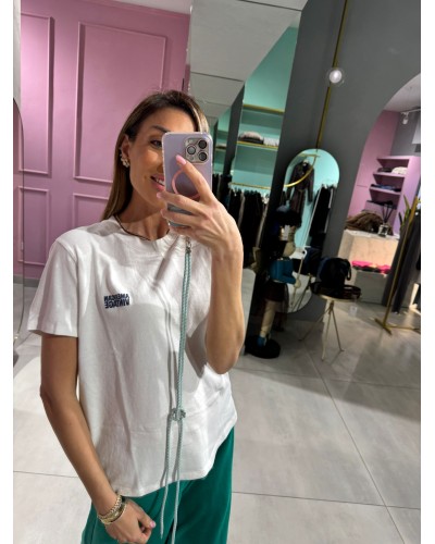 T-shirt basic con logo