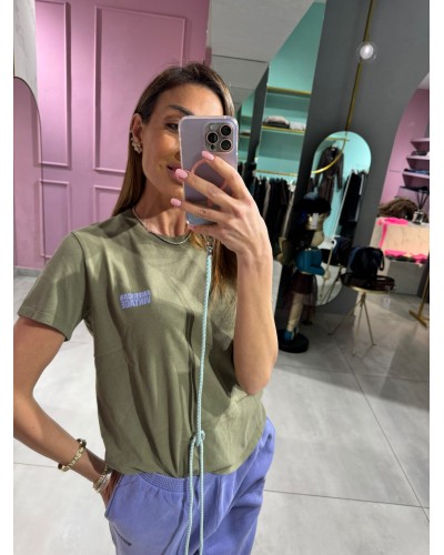 T-shirt basic con logo