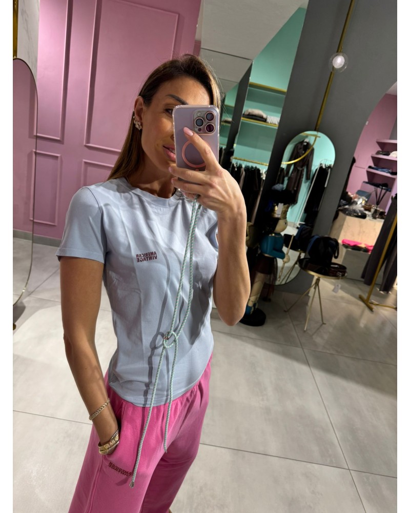 T-shirt basic con logo