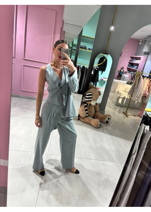 Pantalone con pinces