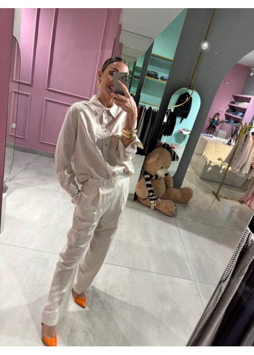 Pantalone gessato