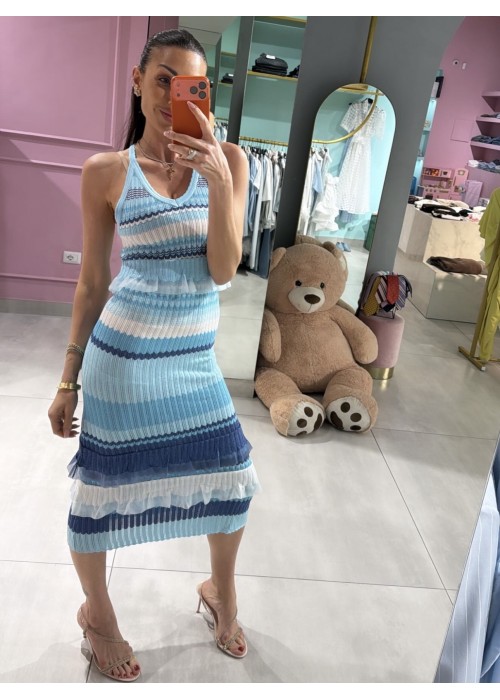 Abito in maglia midi