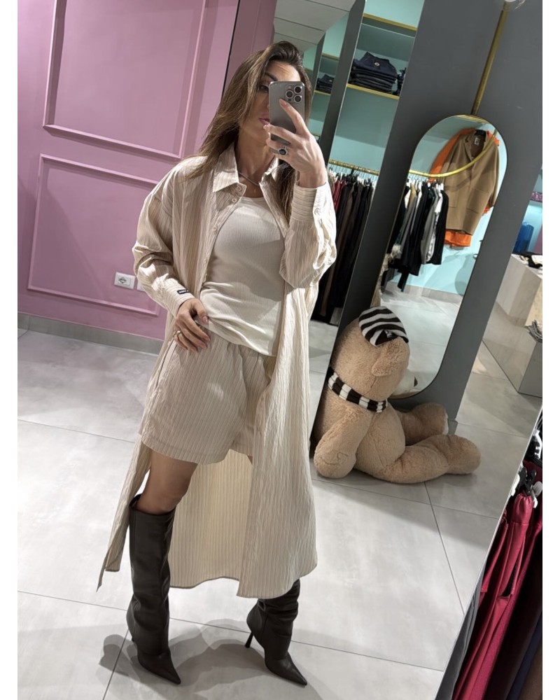 Short gessato