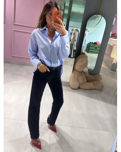 Camicia basic in cotone