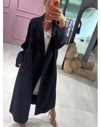 Cappotto doppiopetto 100% lana