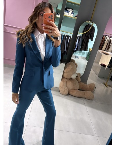 Giacca stretch monopetto